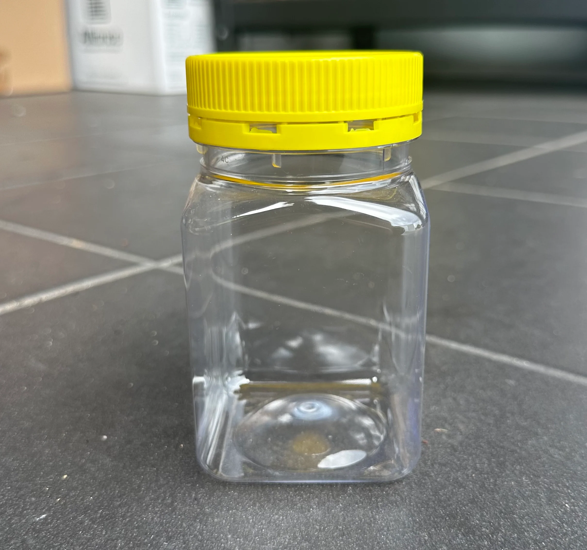 500g PET Square Jar & TE Lid - Image 3