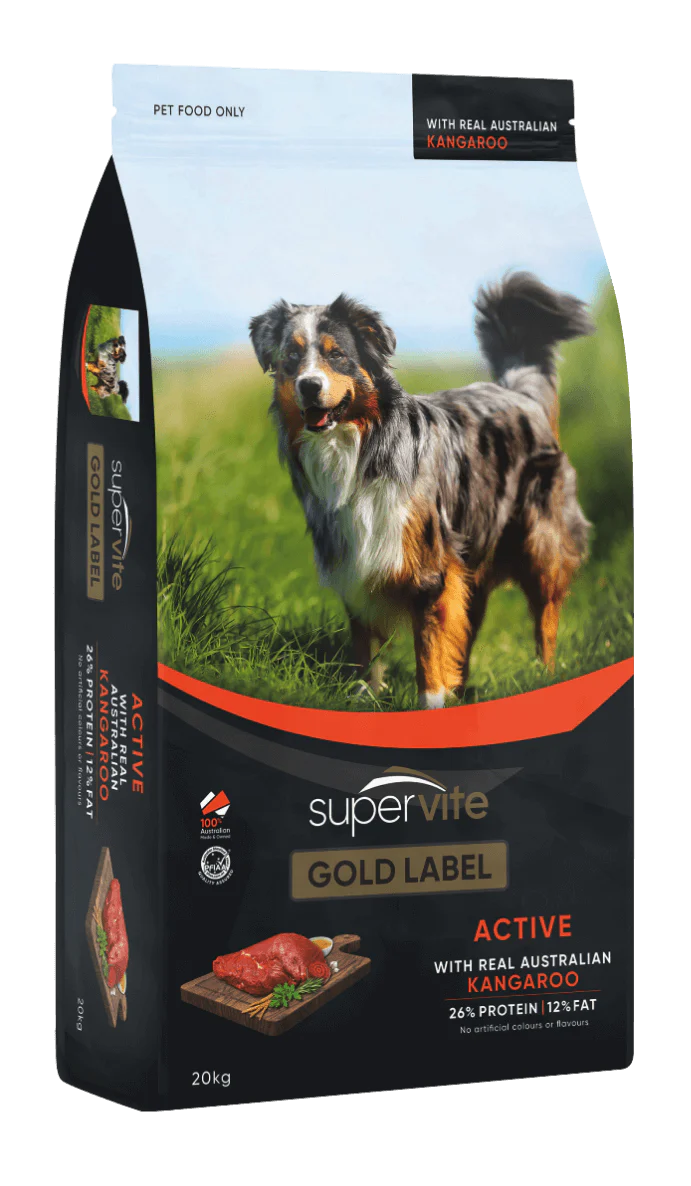 Supervite Gold Label Active Dog Food